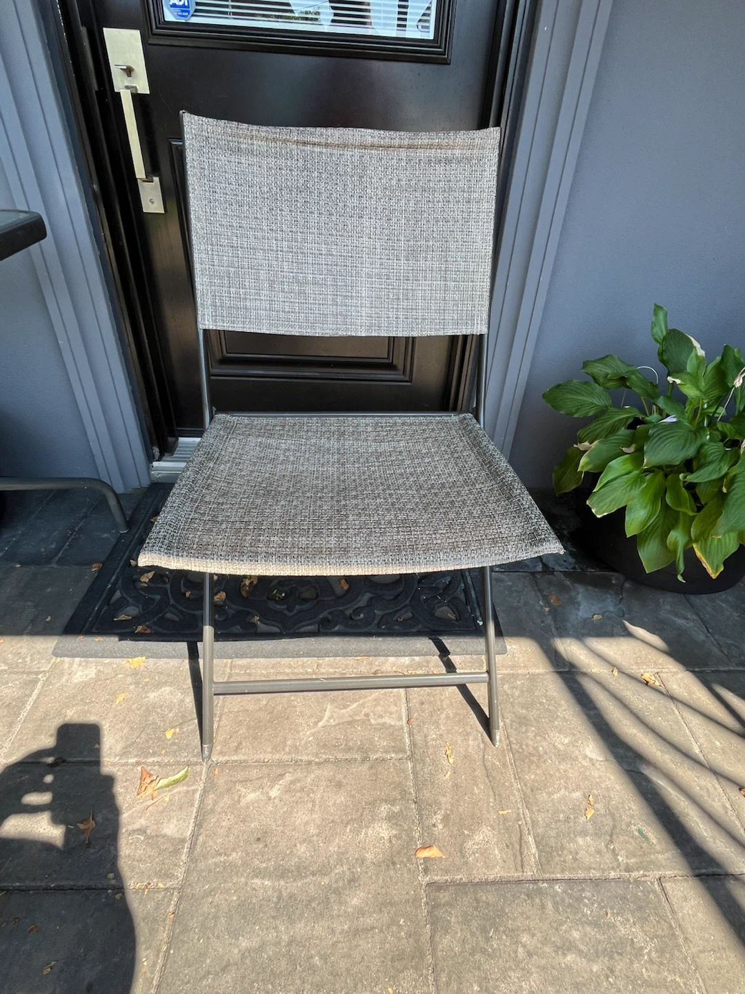 Glass top patio table and chairs set - photo 4