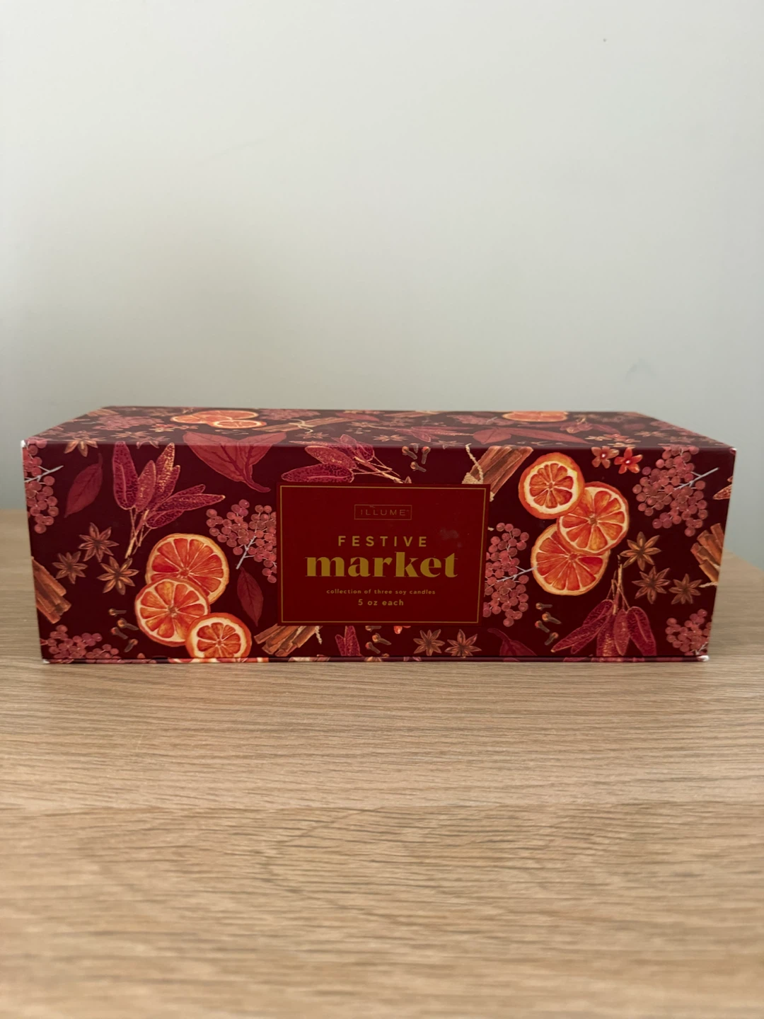 Illume Festive Market Collection of Three Soy Candles - photo 2