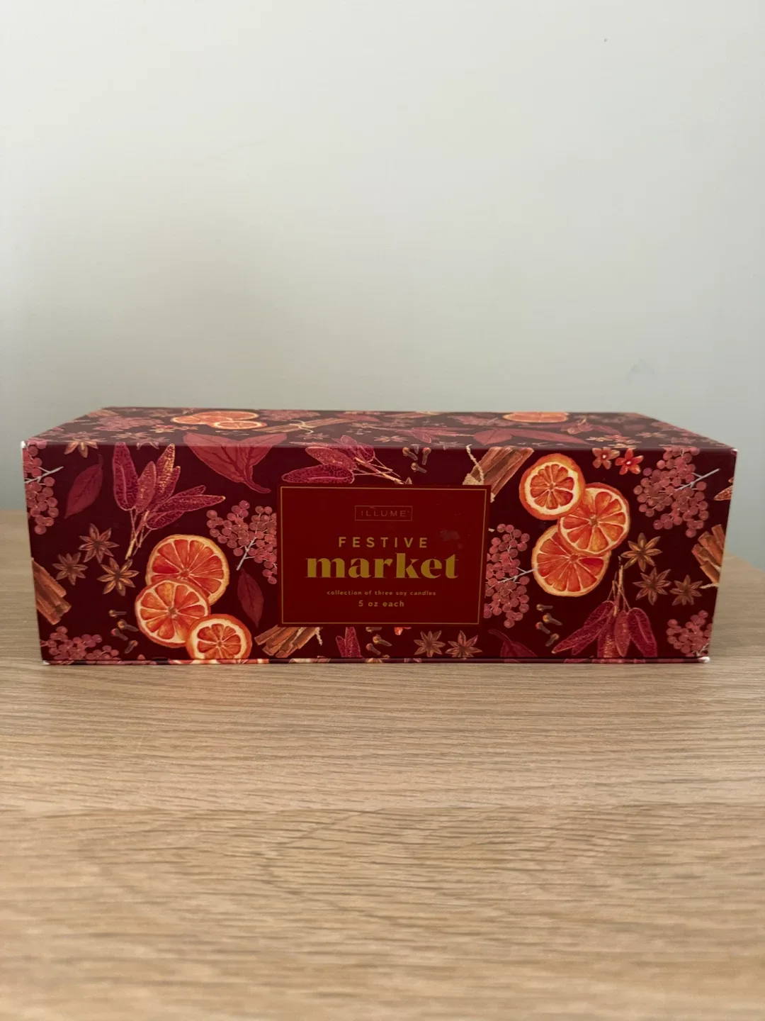 Illume Festive Market Collection of Three Soy Candles - photo 2