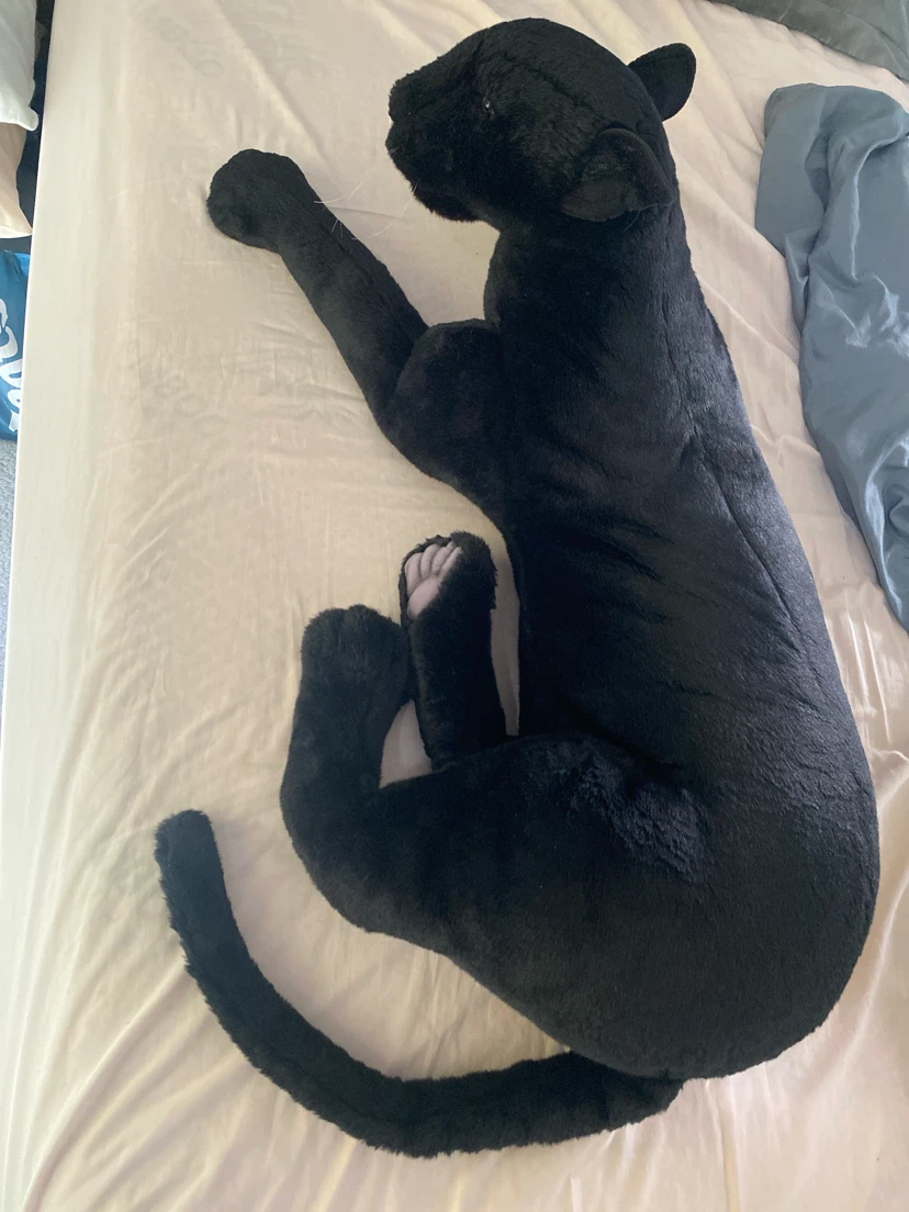 Life-Sized Plush Toy Panther - photo 2
