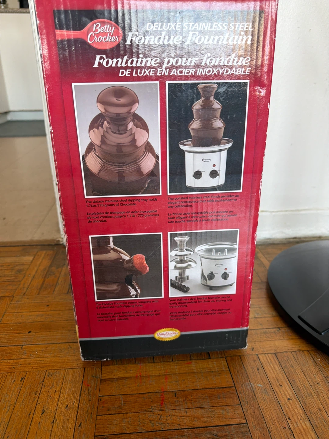 Betty Crocker Deluxe Stainless Steel Fondue Fountain - photo 3