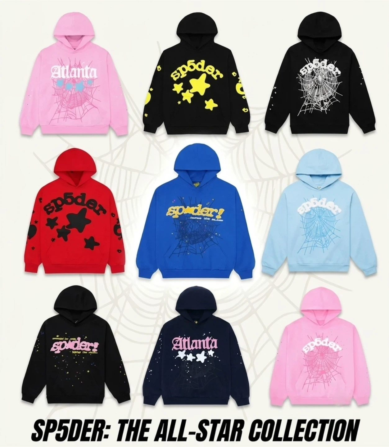 SP5DER The All-Star Collection Hoodie