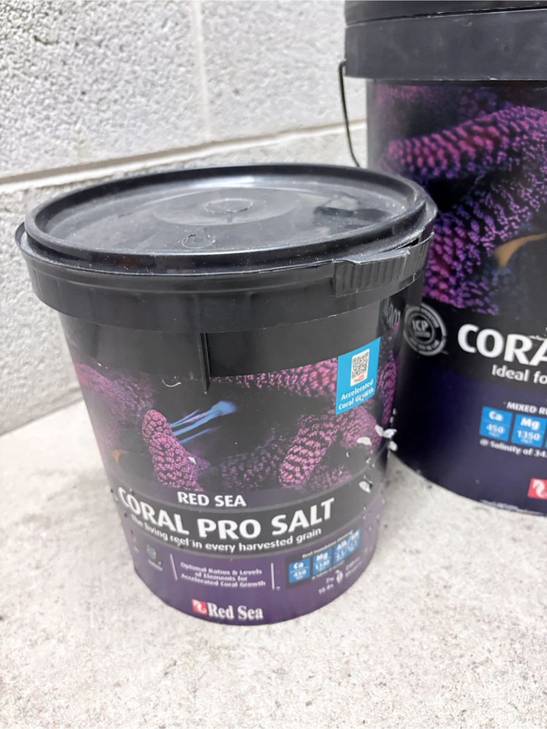 Red Sea Coral Pro Salt 22kg and 7kg Bucket - photo 2