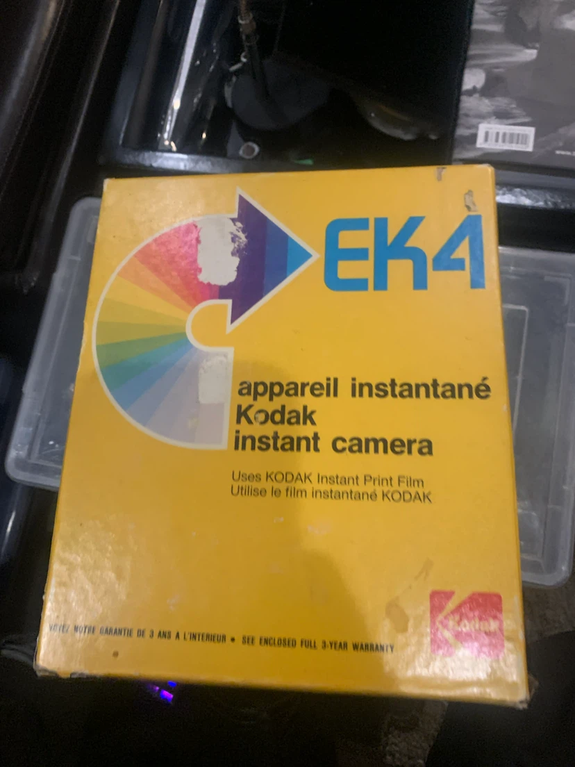 Kodak EK4 Instant Camera circa 1976 - photo 2