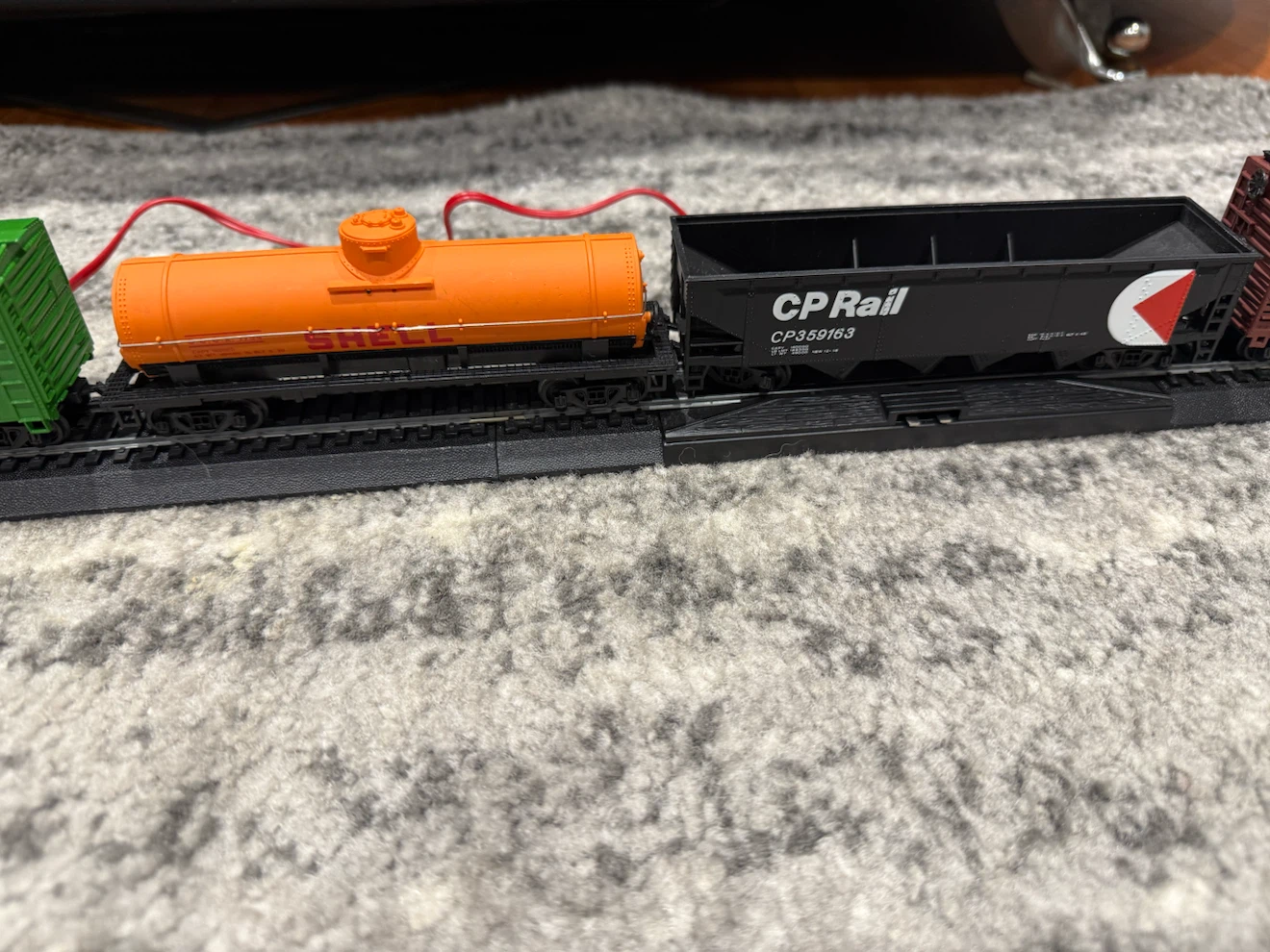 Canadian Pacific HO Scale Model Train Set - photo 4