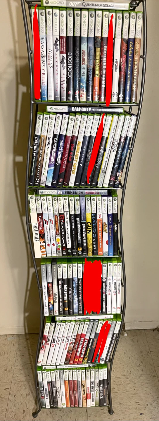 Xbox 360 Game Collection