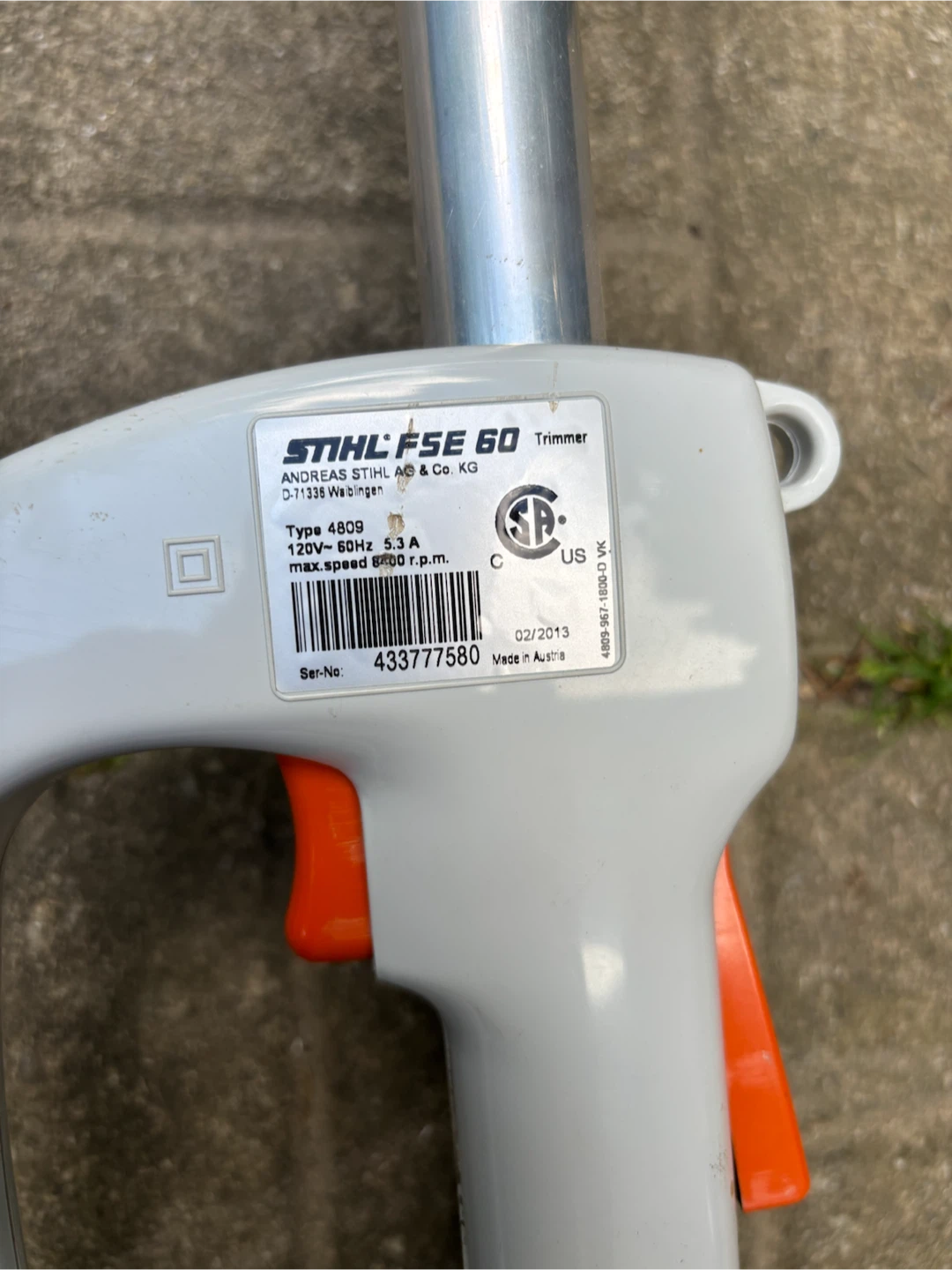 Edger, Trimmer stihl electric tools - photo 5