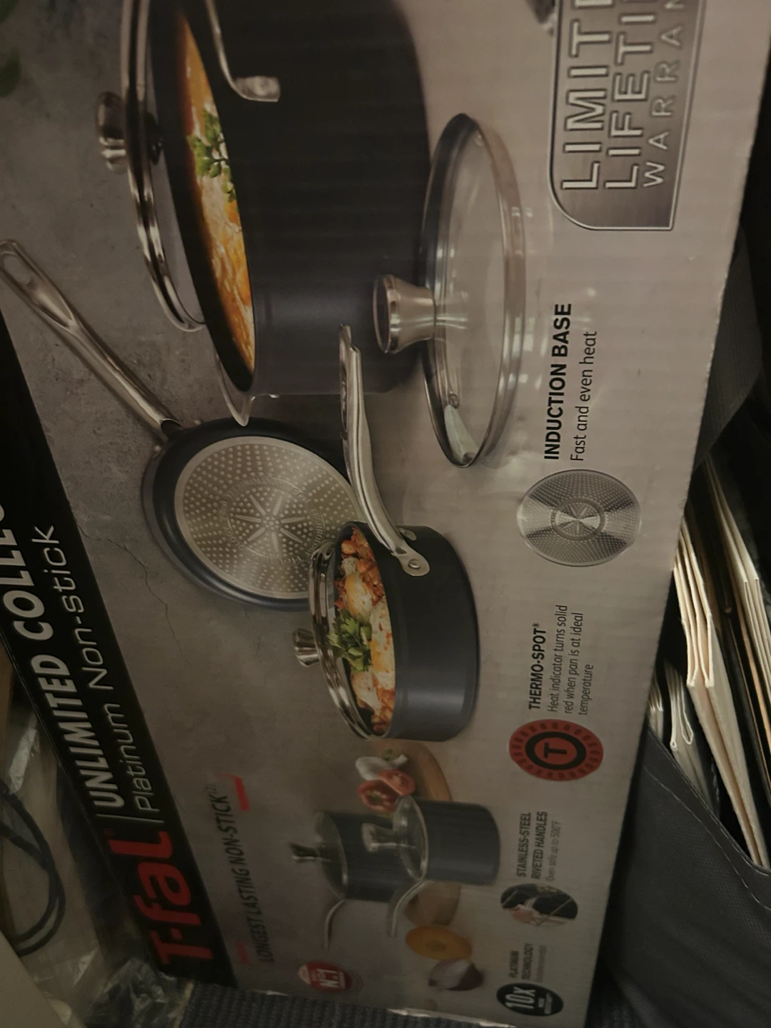 T-fal  Platinum Non-Stick 10-Piece Cookware