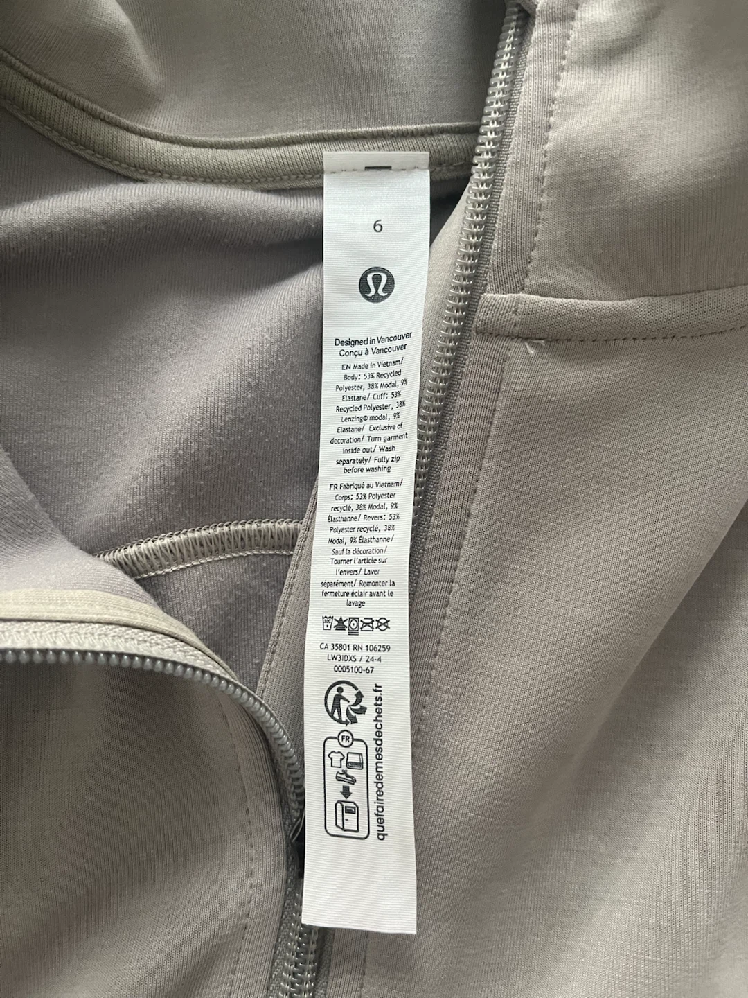 Lululemon Brushed Softstreme Half Zip - photo 5