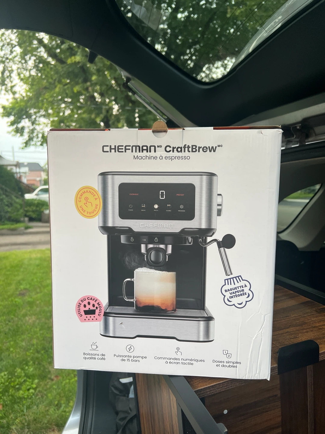 CHEFMAN CraftBrew Espresso Machine