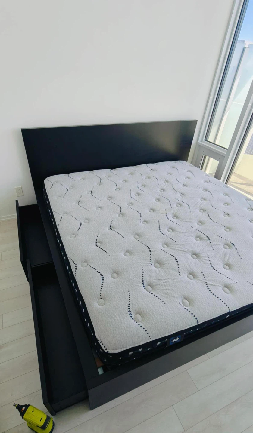 IKEA MALM Bed Frame  - Queen