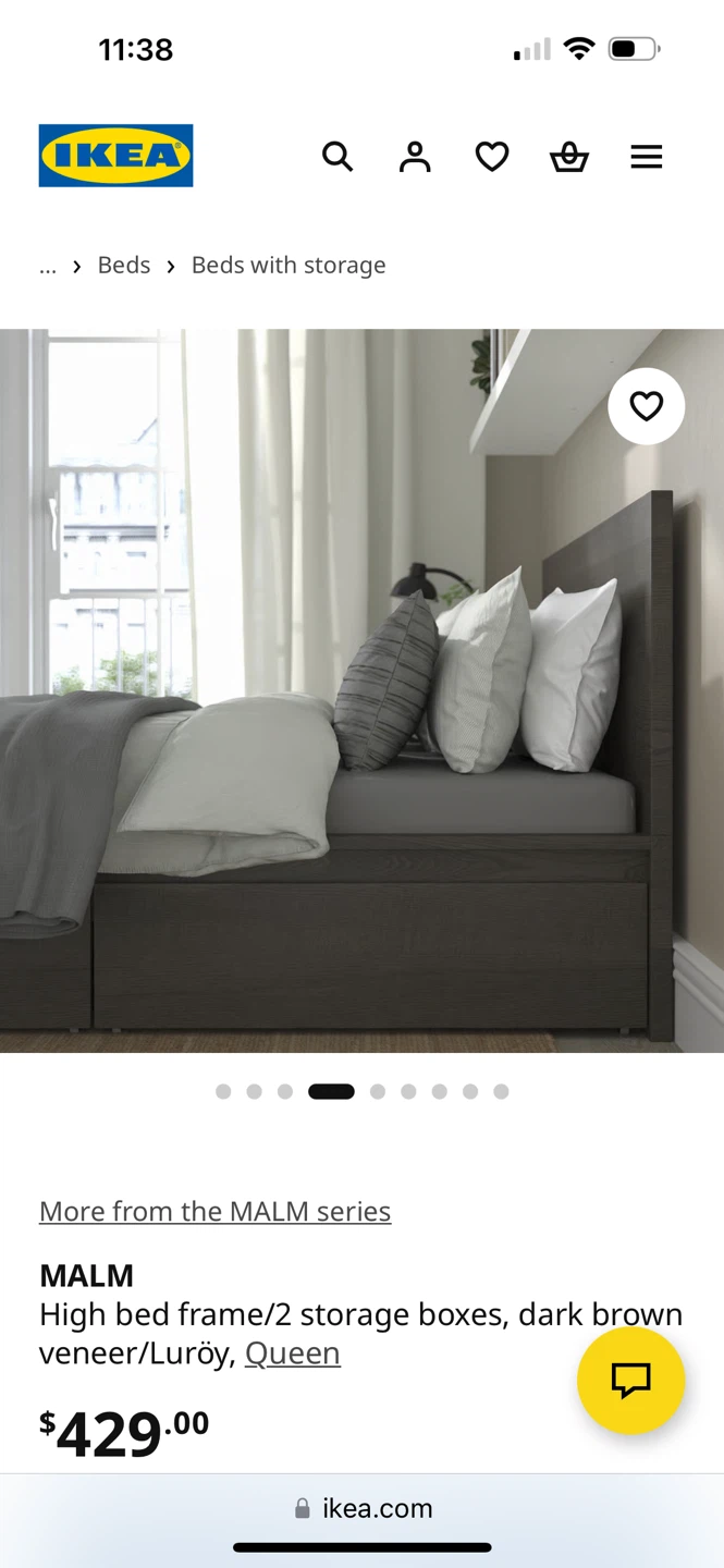 IKEA MALM Bed Frame  - Queen - photo 5