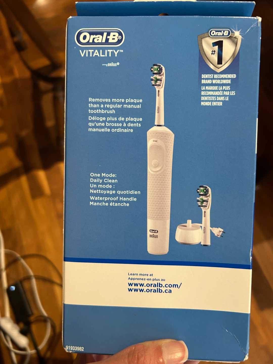 Oral-B Vitality Rechargeable Electric Toothbrush - photo 3