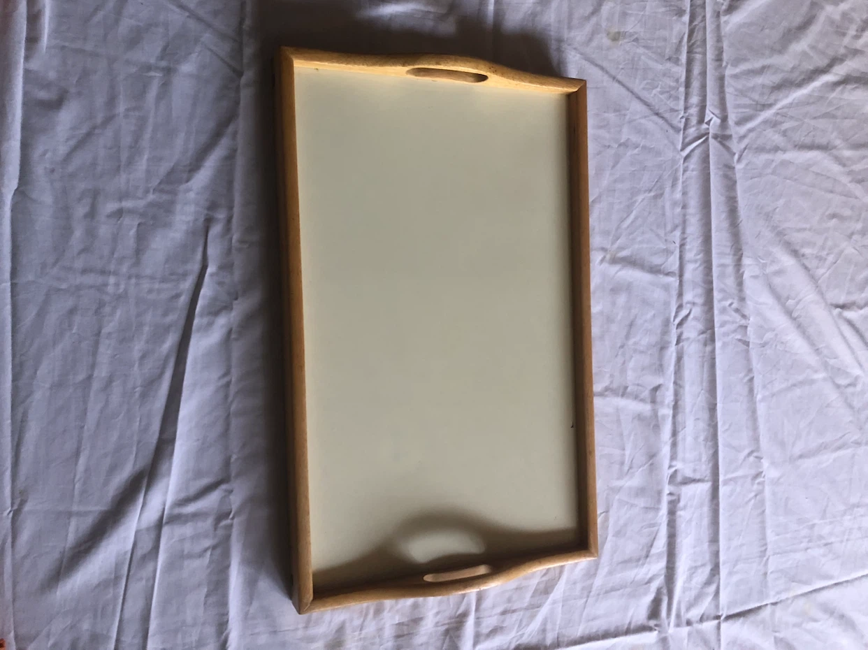 Wooden Lap/Bed Tray with Handles - photo 2