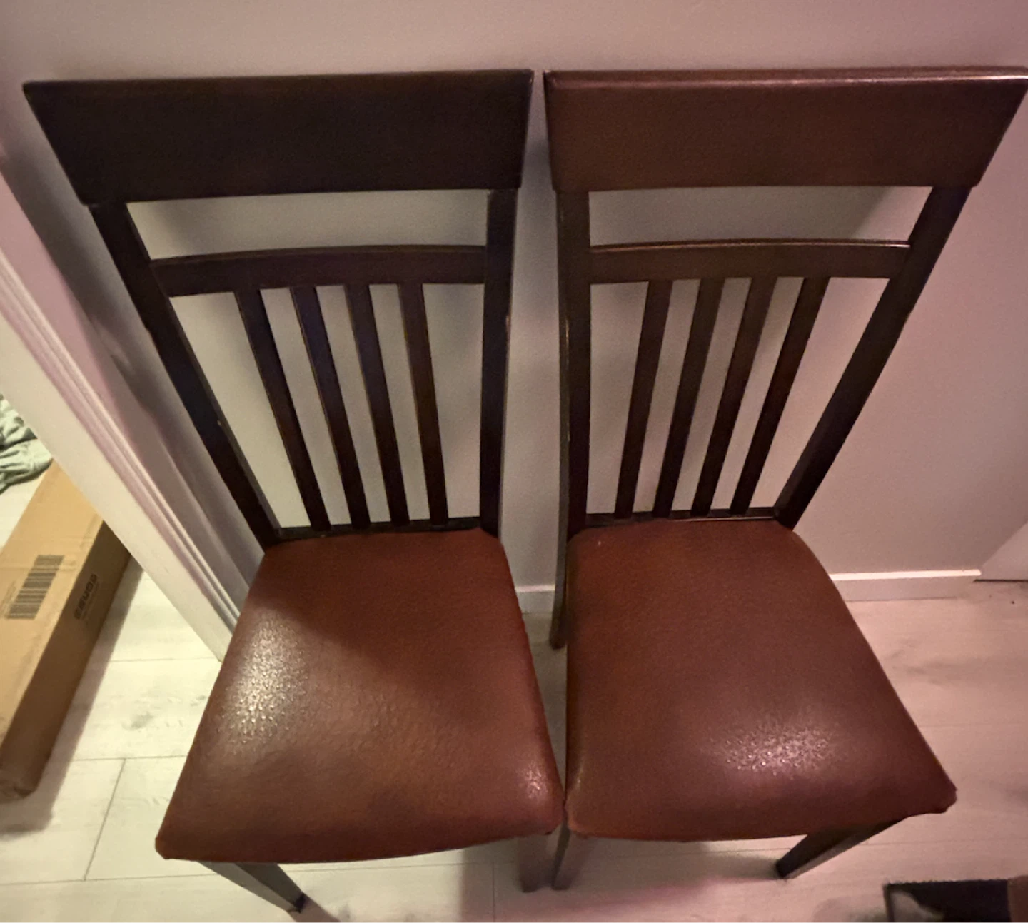 Set of 2 classic Dining Chairs - photo 2