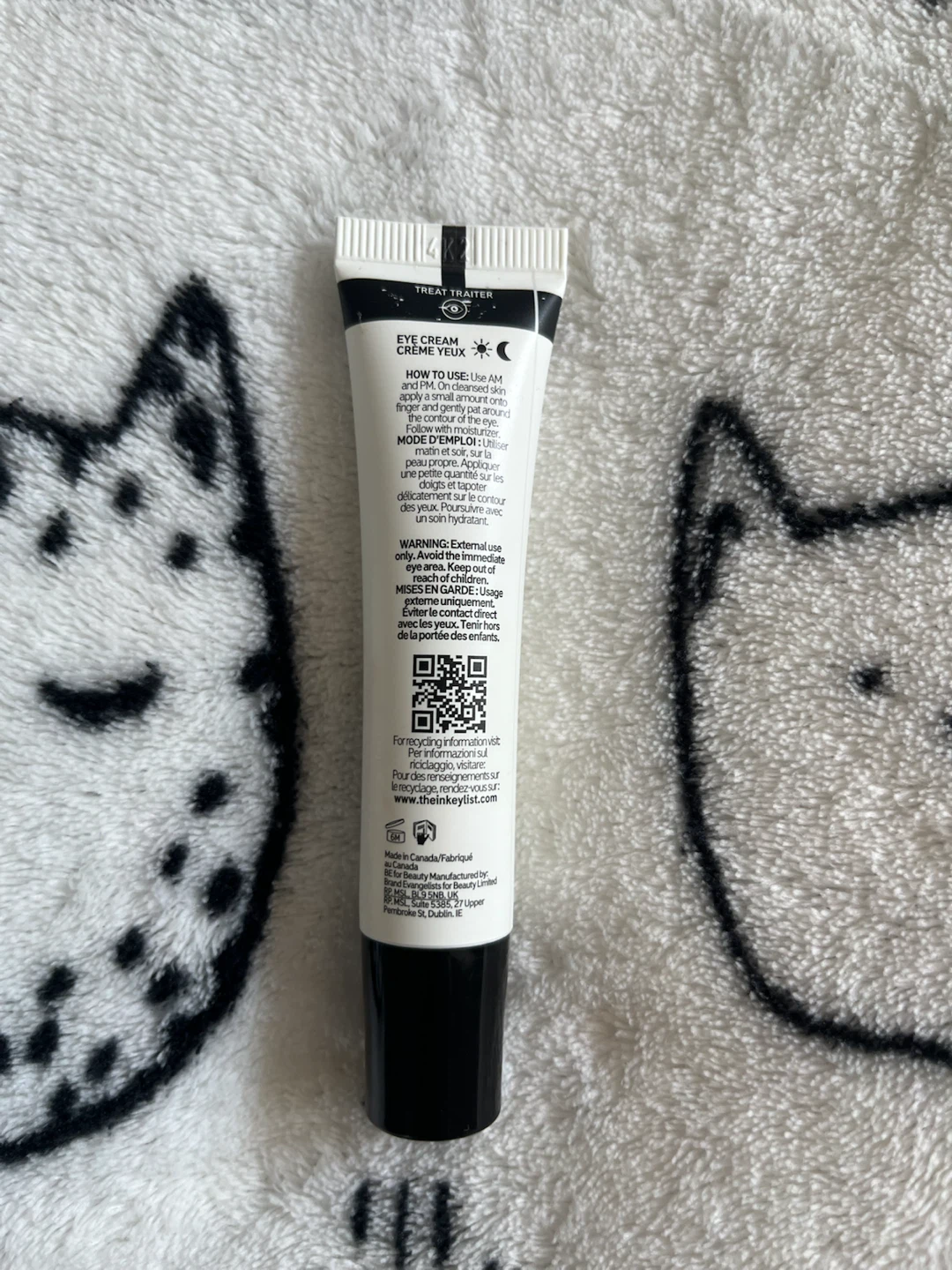 UNOPENED The INKEY List Caffeine Eye Cream 0.5 oz - photo 2