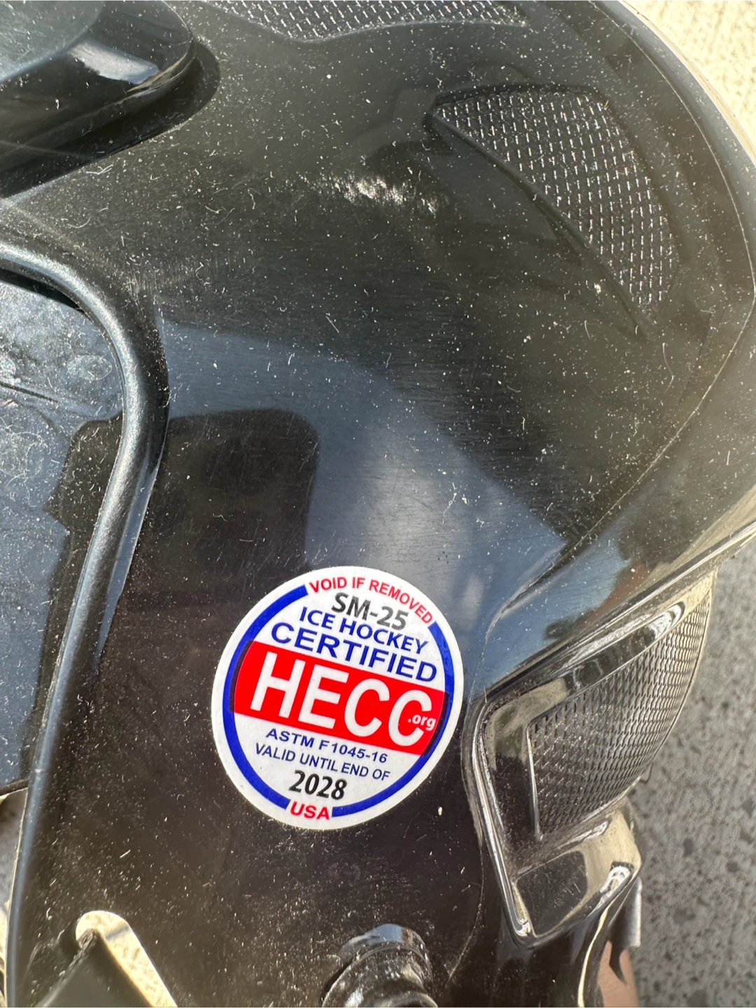 CCM Ice Hockey Helmet and Skates