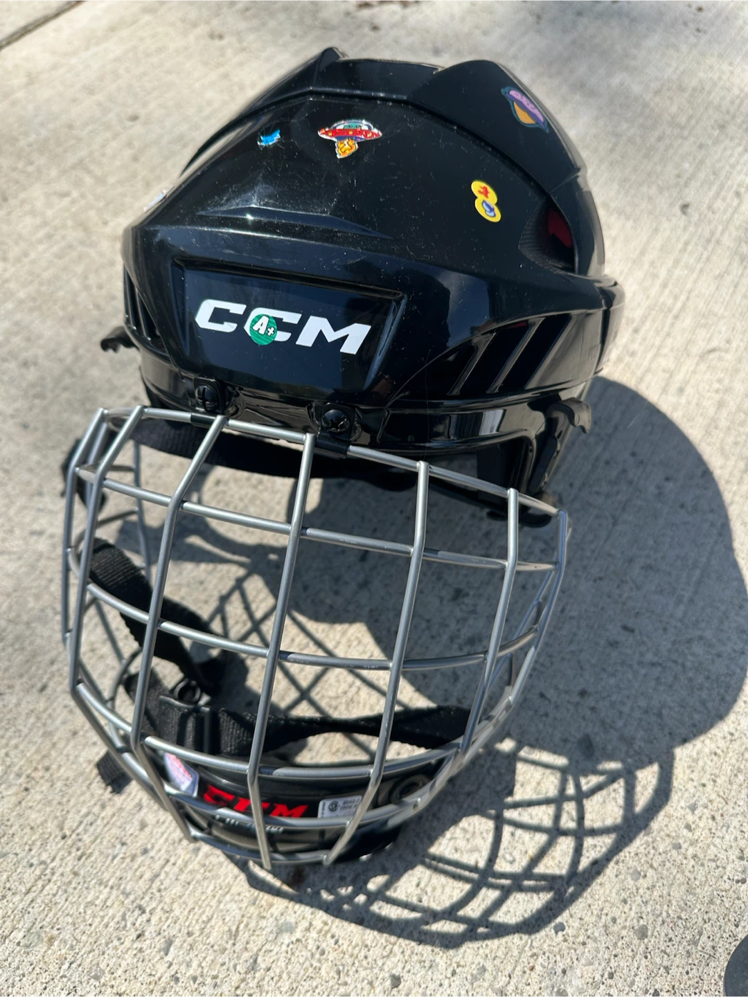 CCM Ice Hockey Helmet and Skates - photo 2