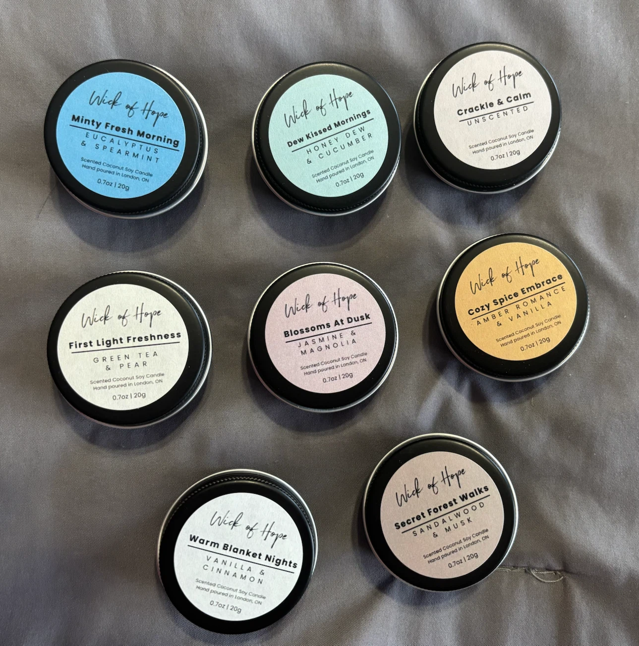 Wick of Hope Coconut Soy Candles