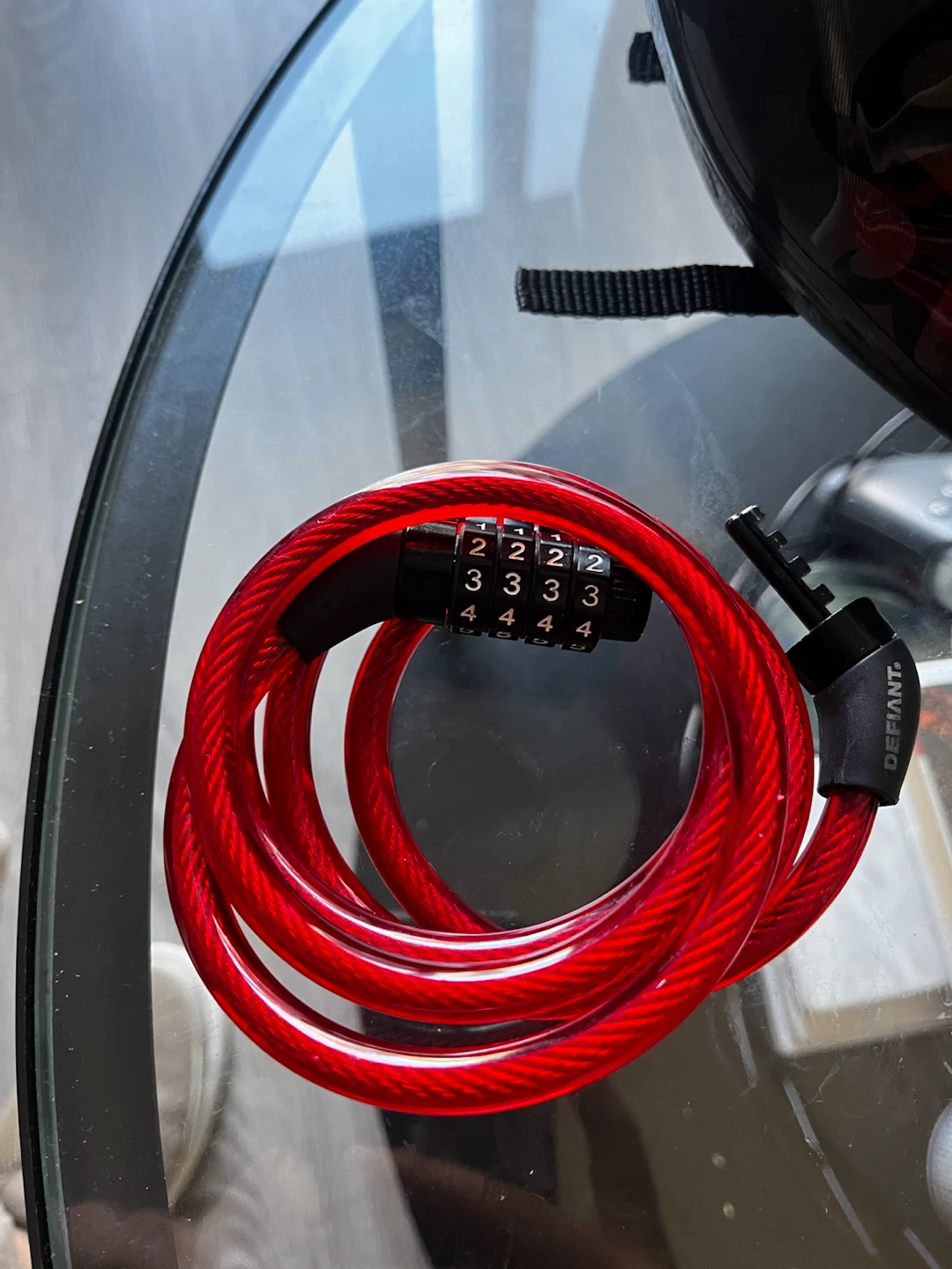 Bell Bike Helmet and Defiant Cable Lock - photo 5