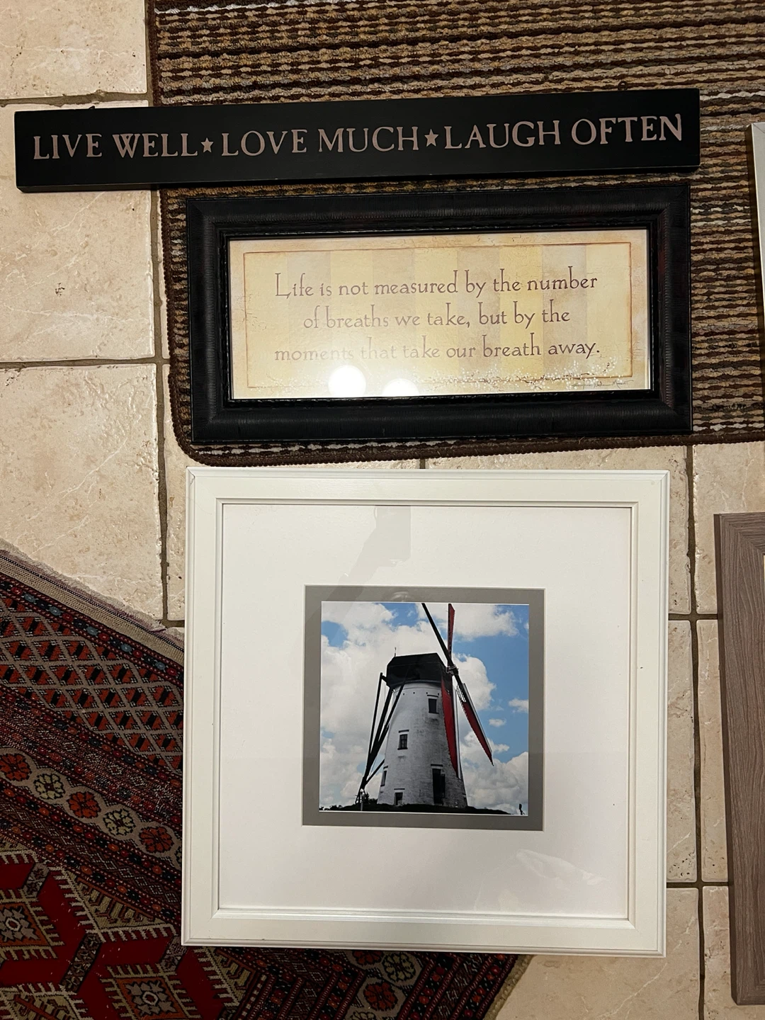 Framed Quote and Photo Wall Art - photo 2