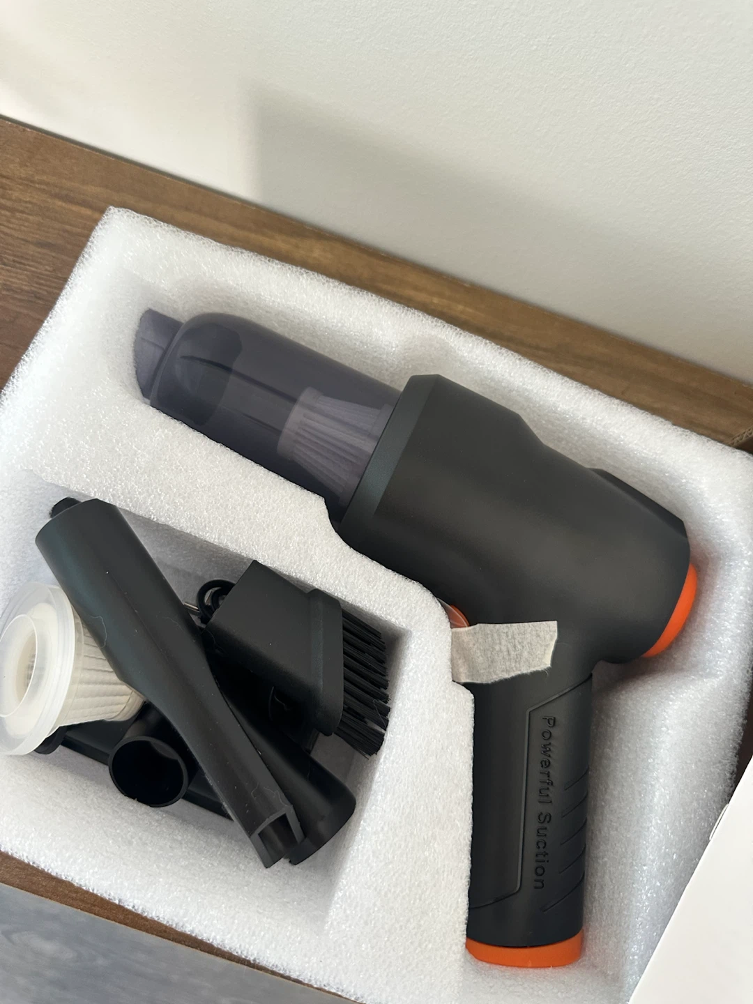 Portable Car Vacuum Cleaner with Attachments