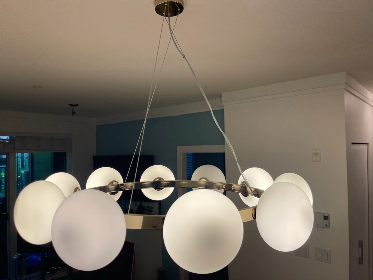 Globe Light Fixture