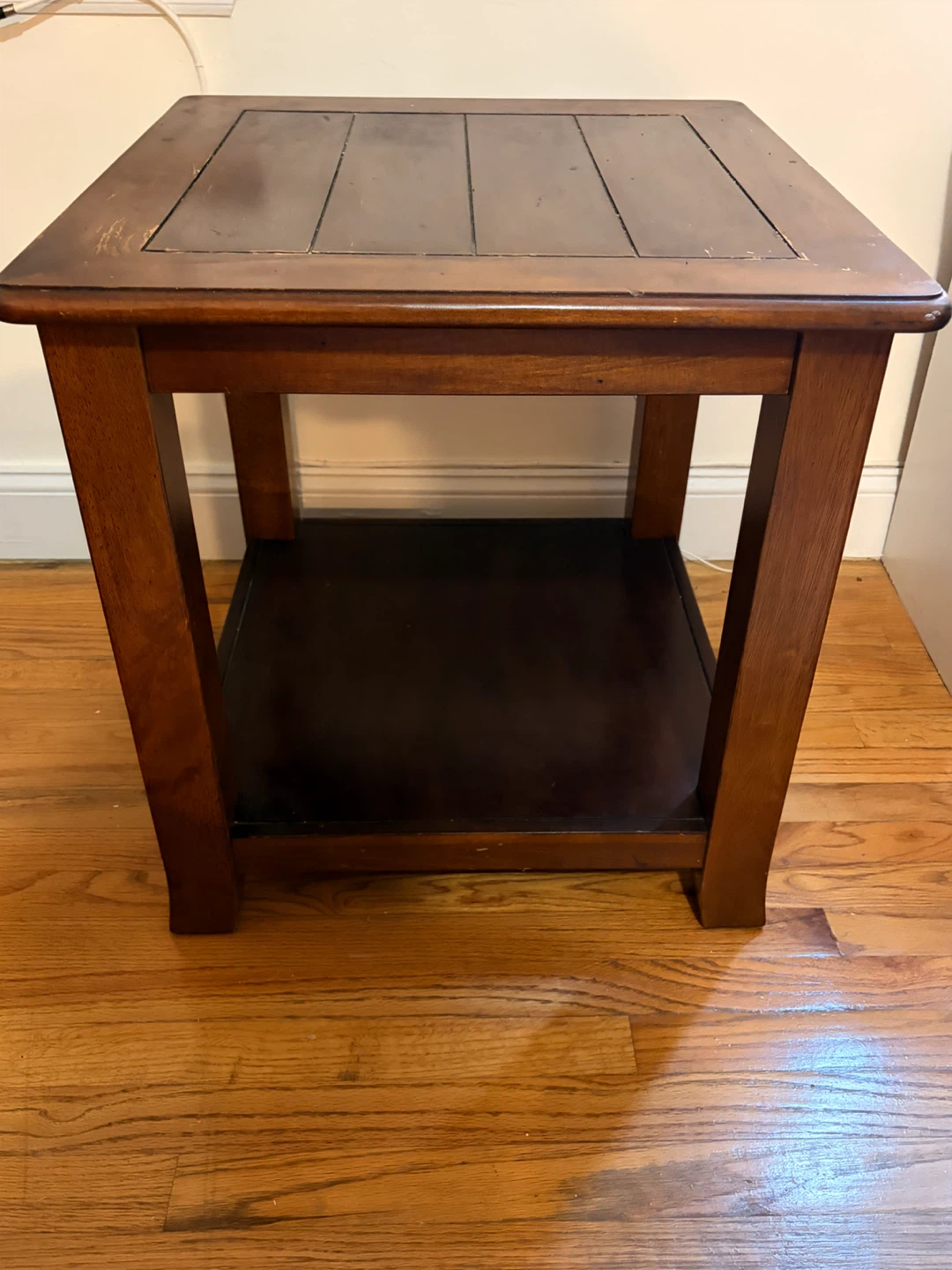 Wooden End Table
