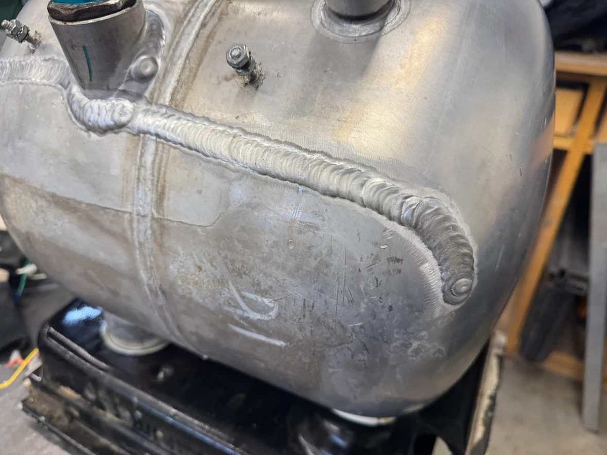 RV Hot water tank Aluminum/steel/stainless welding