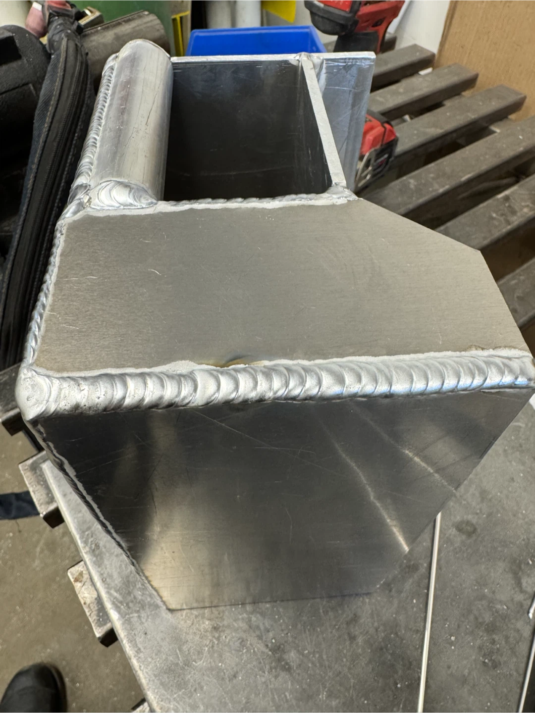 RV Hot water tank Aluminum/steel/stainless welding - photo 3