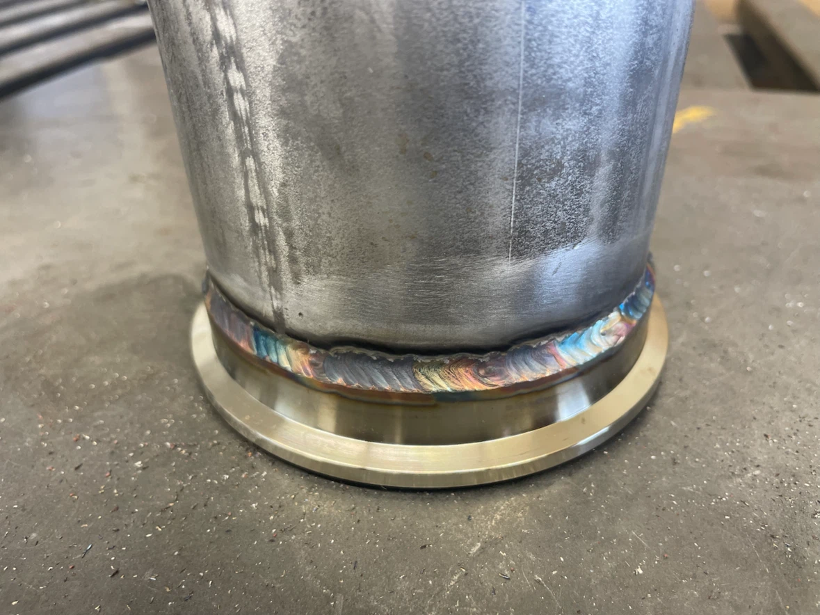 RV Hot water tank Aluminum/steel/stainless welding - photo 5