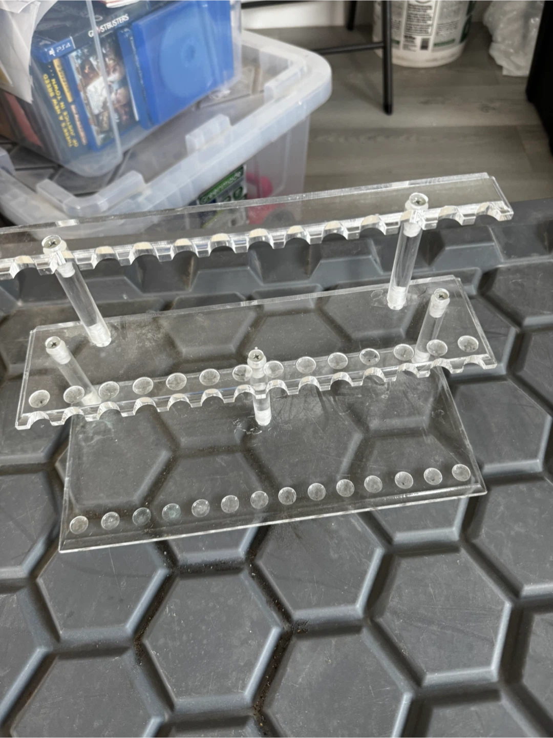 Clear Acrylic Pen Display Stand