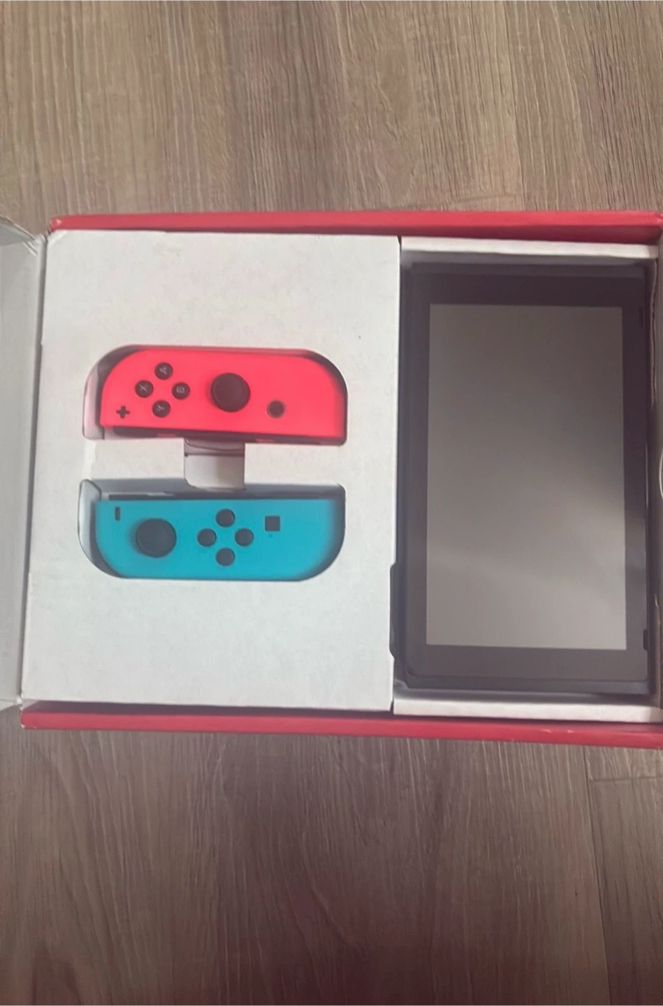 Nintendo Switch Console with Neon Red and Blue Joy-Cons - photo 2