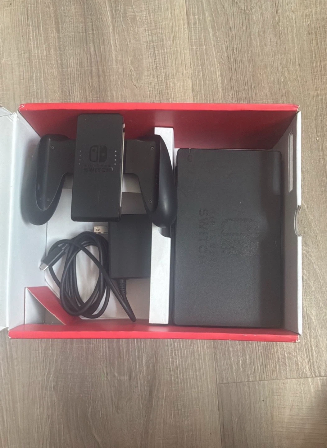 Nintendo Switch Console with Neon Red and Blue Joy-Cons - photo 3