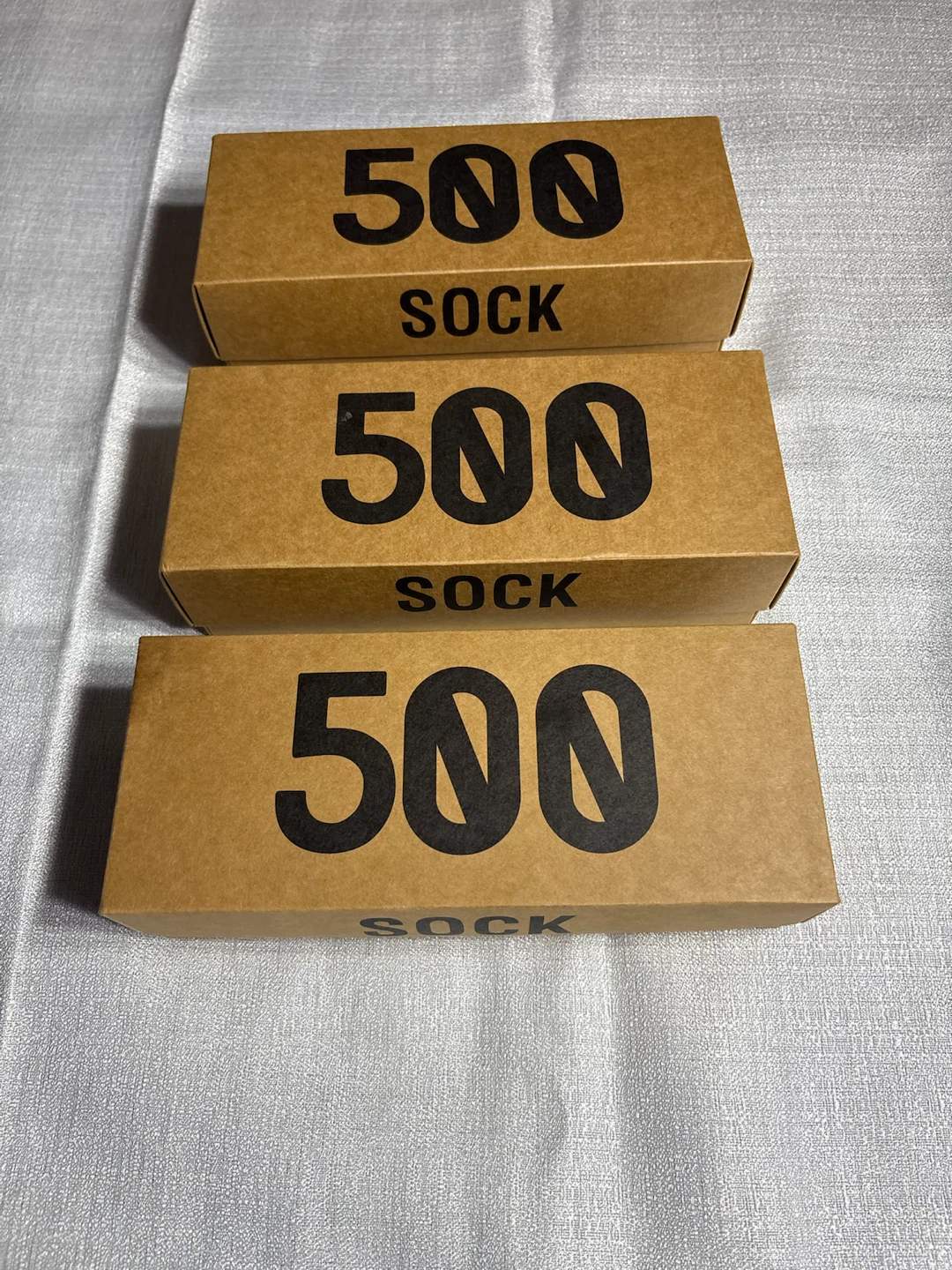 3 Pairs of Socks - 500 Sock Collection
