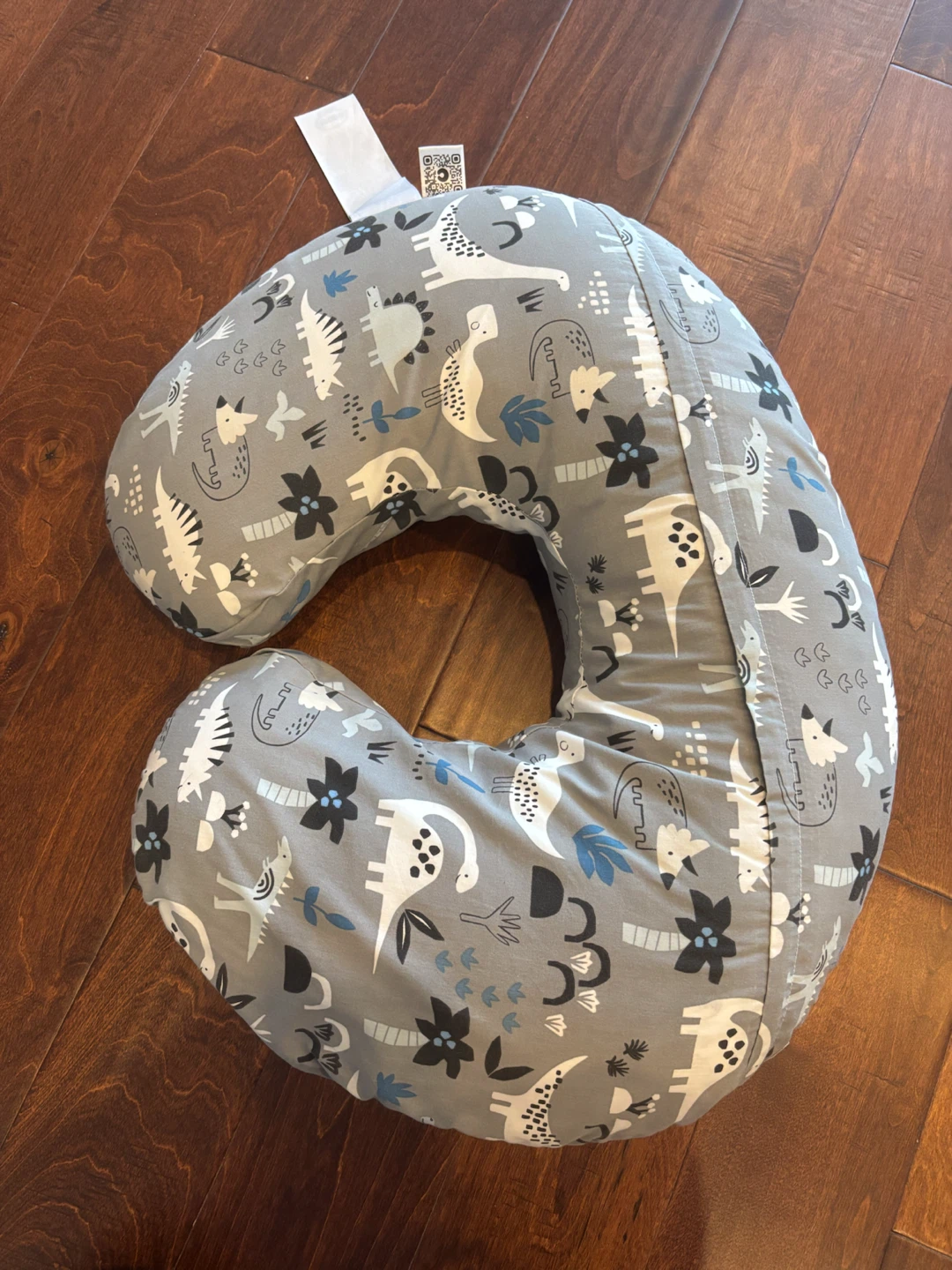 Nursing Pillow with Dino Print