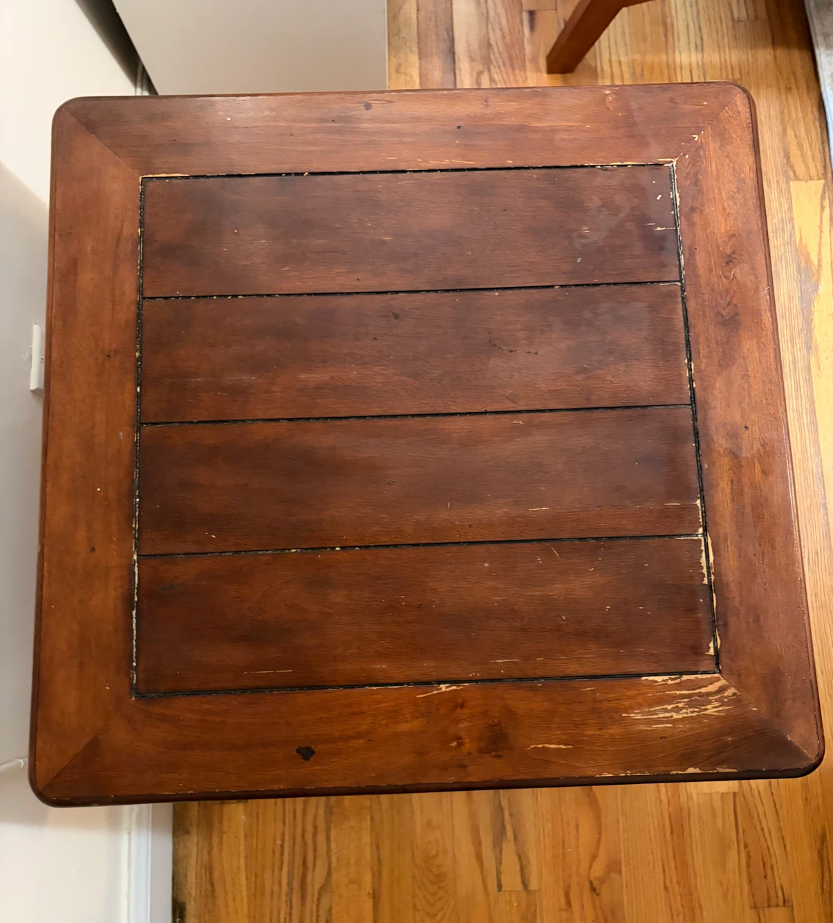 Wooden End Table - photo 4