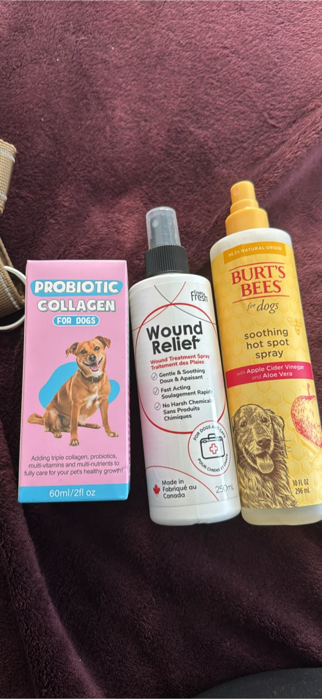Dogs Soothing Hot  Spray & Wound Relief