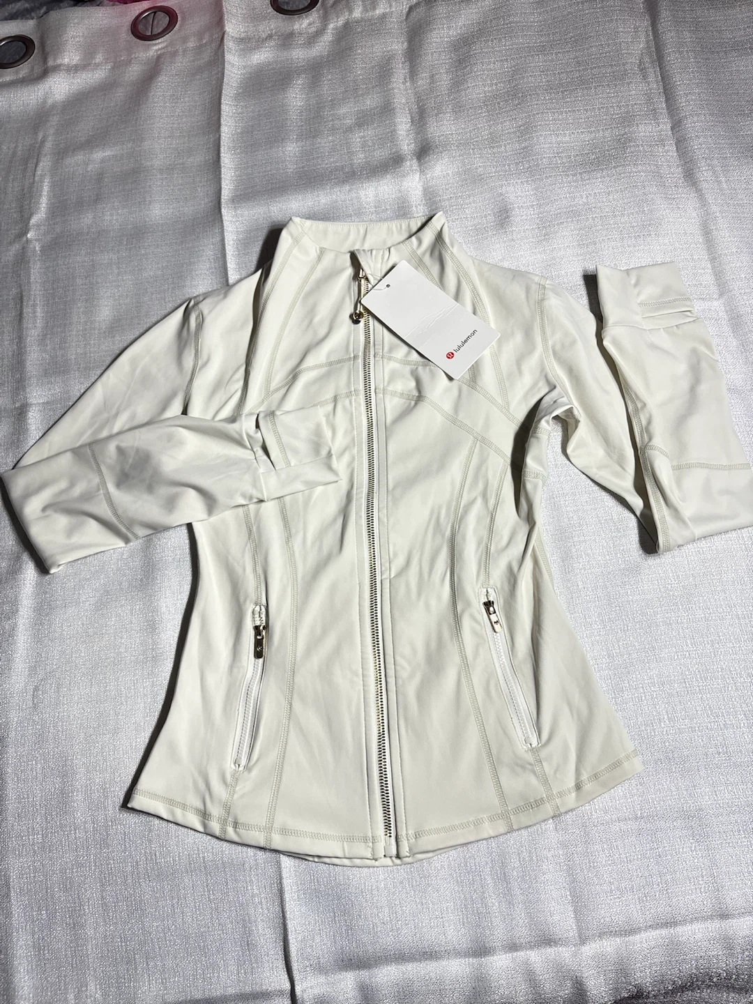 Lululemon Define Jacket Cream Size 4