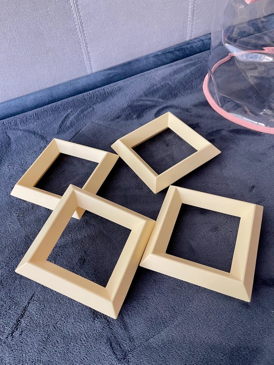 Montessori-Style Pastel Nesting Blocks with Storage Bag - photo 3