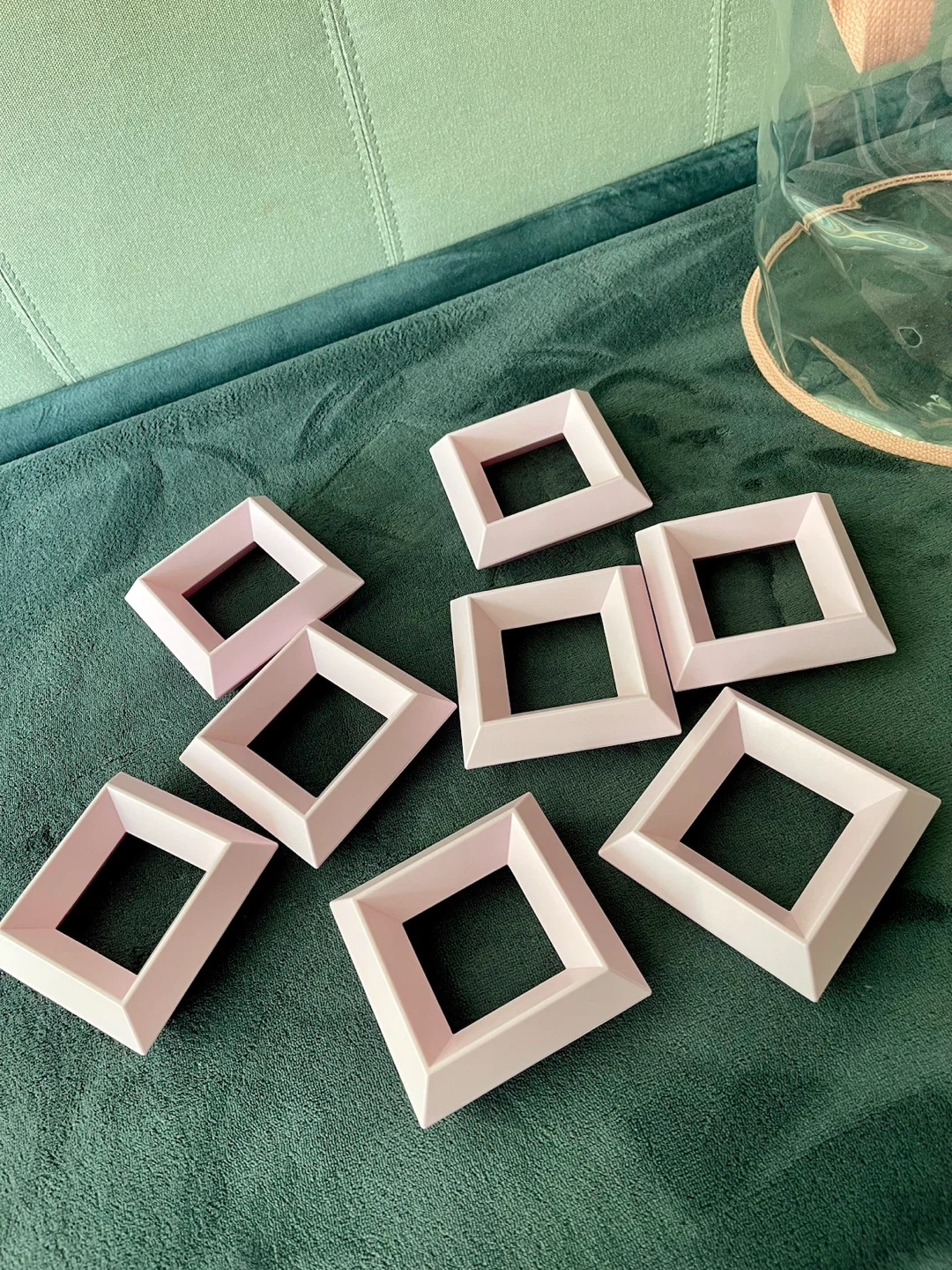 Montessori-Style Pastel Nesting Blocks with Storage Bag - photo 4