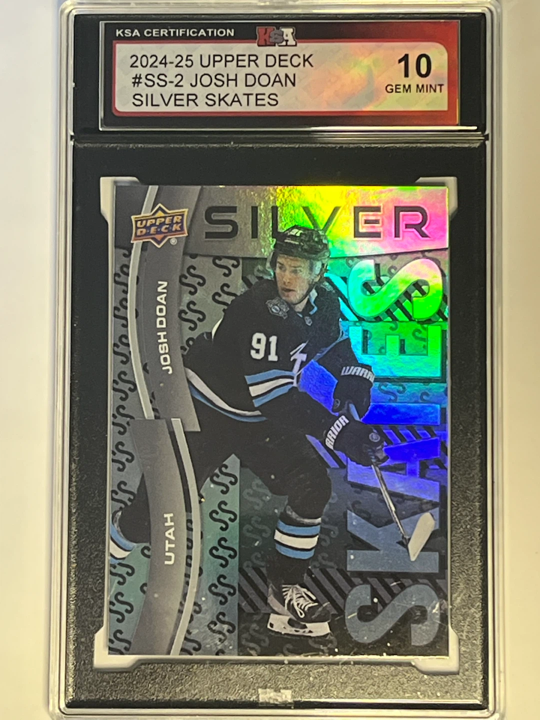2024-25 Upper Deck #SS-2 Josh Doan Silver Skates Hockey Card