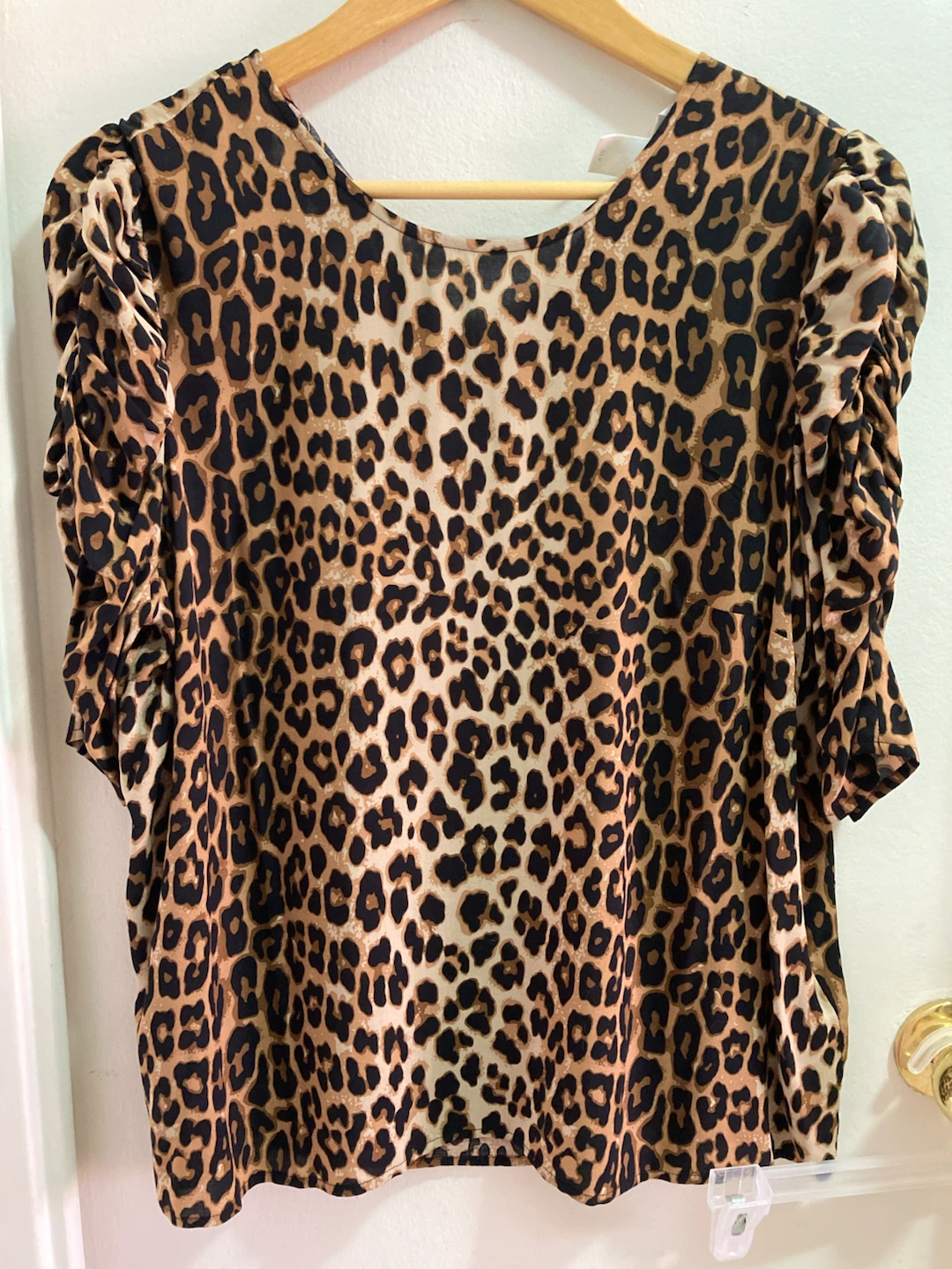 Animal Print Blouse