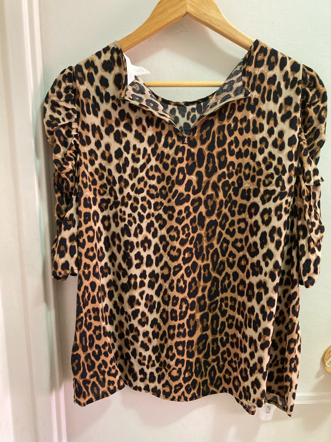 Animal Print Blouse - photo 2