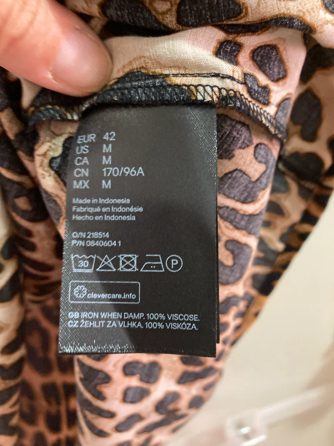 Animal Print Blouse - photo 4