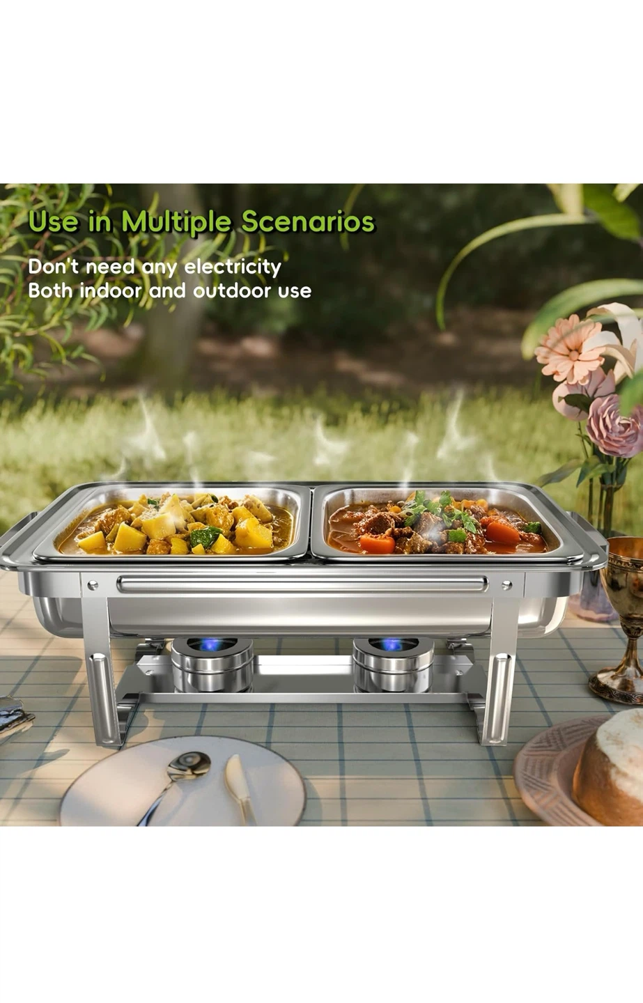 Chafing Dish 9 QT  (set of 4) - photo 5