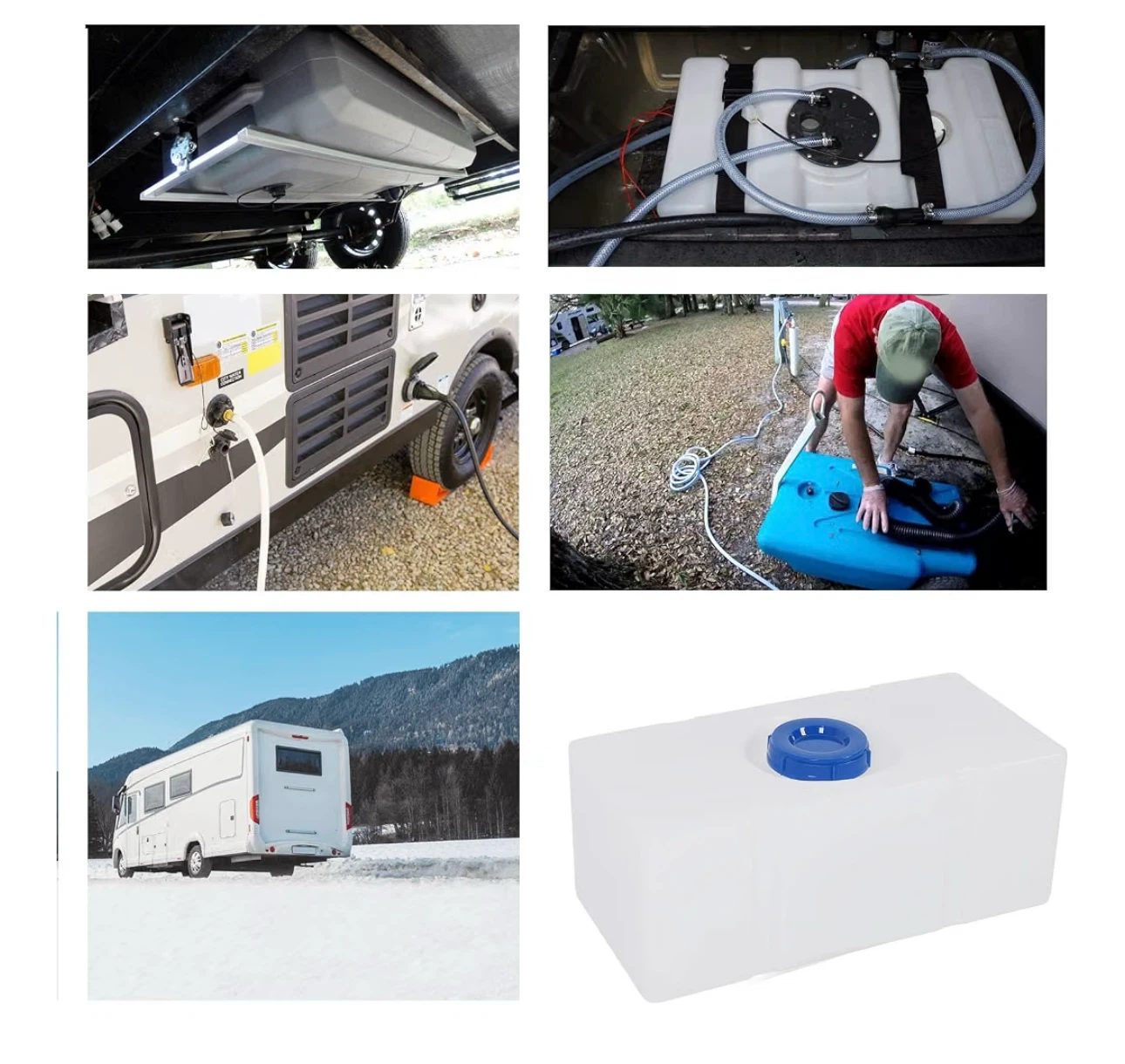 RV Water Tank with Cap ( 21Gallon ) - photo 4