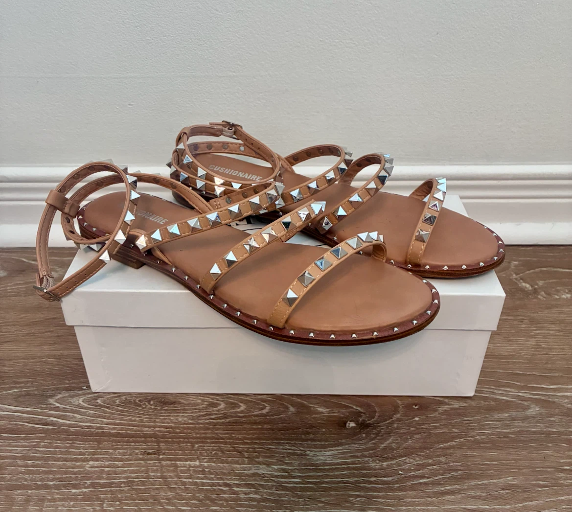 Cushionaire Studded Flat Sandals - photo 2