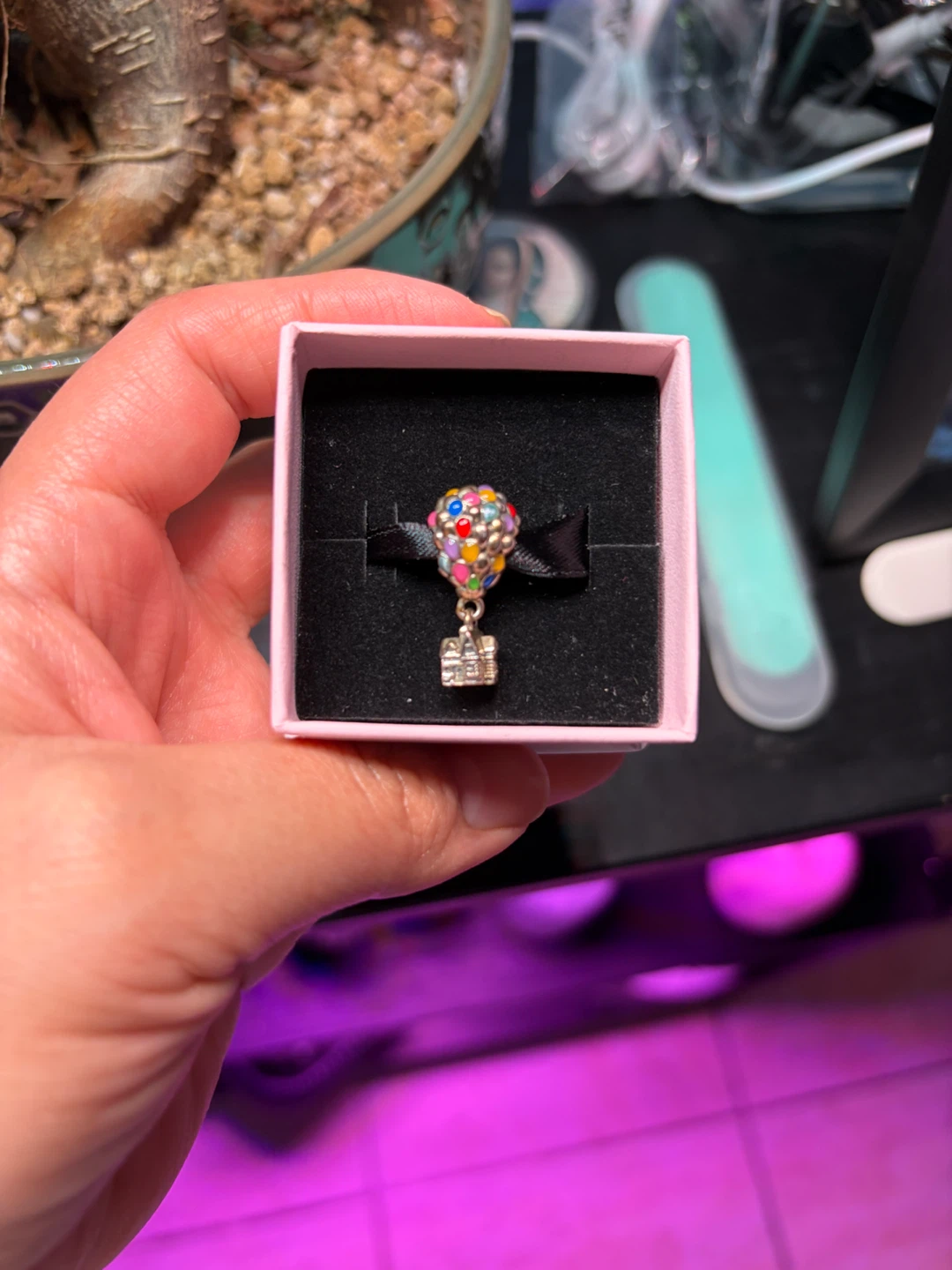 Pandora Disney Pixar Up House & Balloons Charm - photo 2