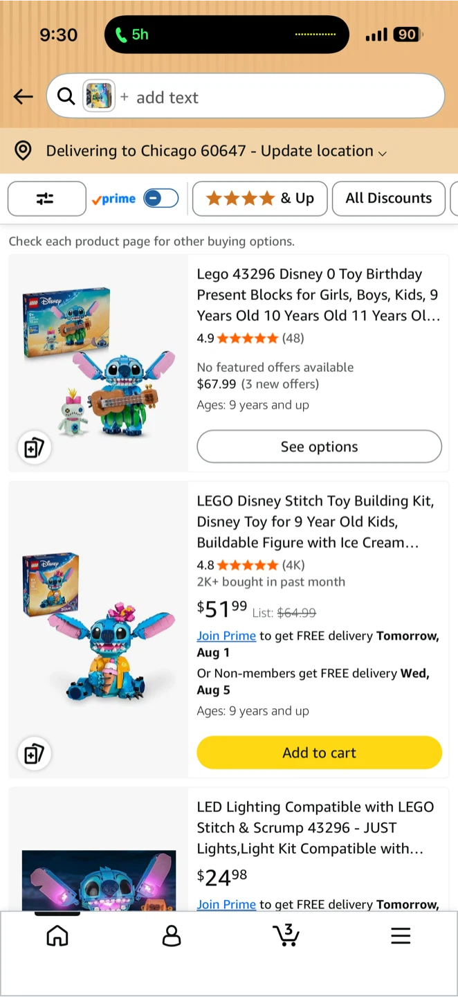 LEGO Disney Stitch & Scump Building Toy 43296 - photo 4